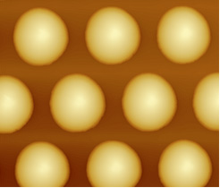 Patterned Sapphire Substrate 9 µm x 9 µm